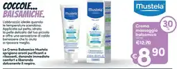 Ideal Bimbo Crema massaggio balsamica Mustela offerta