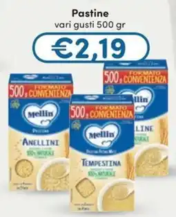 Ideal Bimbo Pastine vari gusti Mellin offerta