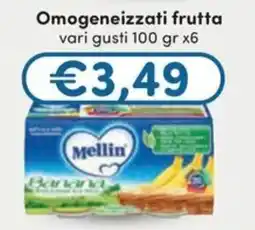 Ideal Bimbo Omogeneizzati frutta Mellin offerta