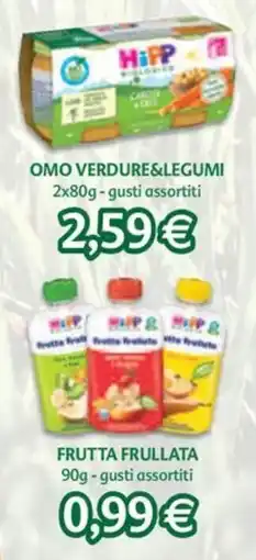 Ideal Bimbo HiPP OMO VERDURE&LEGUMI offerta
