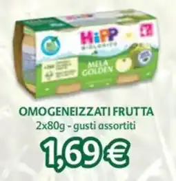 Ideal Bimbo HiPP Omogeneizzati Frutta offerta
