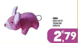Ayoka Croci Gioco Gatto Tremolino Coniglio offerta