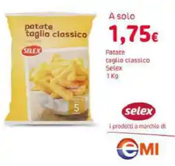Emi Supermercati Patate taglio classico Selex offerta