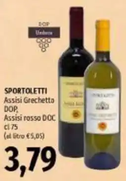 Emi Supermercati Sportoletti Assisi Grechetto offerta