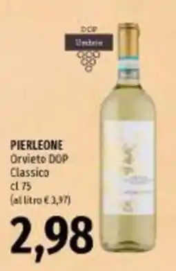 Emi Supermercati Pier Leone Orvieto DOP Classico offerta