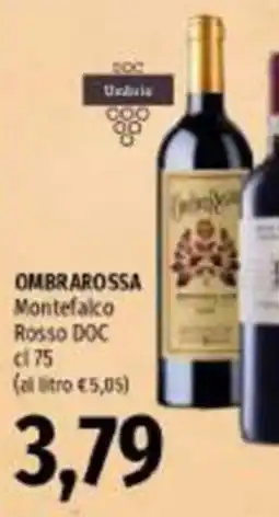 Emi Supermercati Ombra Rossa Montefalco Rosso DOC offerta