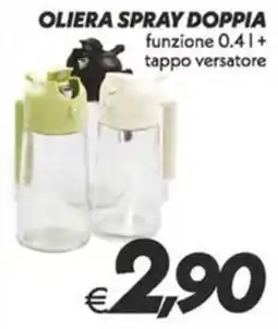 Iper Super Conveniente Oliera spray doppia offerta