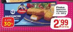 Crai Findus Bastoncini Di Merluzzo offerta