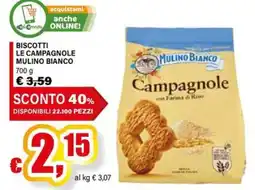 Il Gigante Biscotti le campagnole mulino bianco offerta