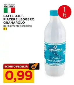 Alì Supermercati Latte U.H.T. Piacere Leggero Granarolo offerta