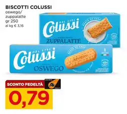 Alì Supermercati Colussi oswego/zuppalatte offerta