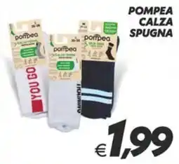 Iper Super Conveniente Pompea calza spugna offerta