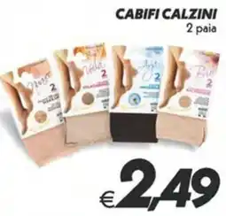 Iper Super Conveniente Cabifi calzini offerta