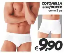 Iper Super Conveniente Cotonella slip/boxer uomo offerta