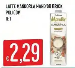 Mercadò Latte mandorla Mand'or brick offerta