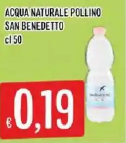 Mercadò Acqua naturale Pollino San Benedetto offerta