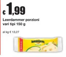 Sì con te Superstore Leerdammer porzioni offerta