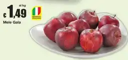 Sì con te Supermercati Mele Gala offerta
