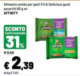 Iper La Grande Alimento umido per gatti Fit & Delicious offerta