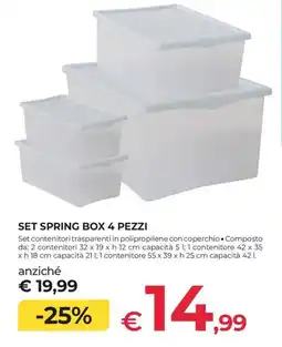 Progress Set Spring Box offerta