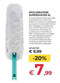 Progress Spolveratore superduster xl offerta