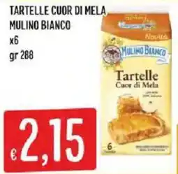 Mercadò Tartelle cuor di mela Mulino Bianco offerta