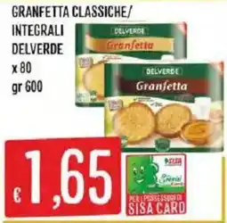 Mercadò Granfetta classiche integrali Delverde offerta