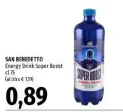 Emi Supermercati San Benedetto Energy Drink Super Boost offerta