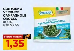 Alì Supermercati Contorno verdure campagnole Orogel offerta