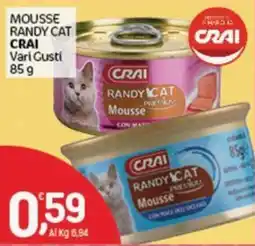 Crai Mousse Randy Cat Crai offerta