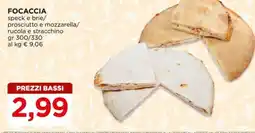 Alì Supermercati Focaccia offerta