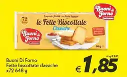 Iper Super Conveniente Buoni di Forno Fette biscottate classiche offerta