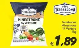 Iper Super Conveniente Terrabuona Minestrone 14 Verdure offerta