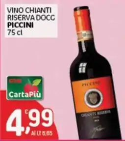 Crai Vino Chianti Riserva DOCG Piccini offerta
