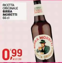 Crai Birra Moretti offerta