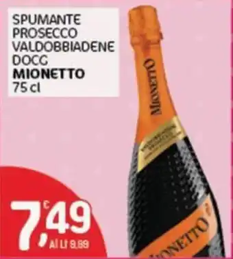 Spumante Prosecco Valdobbiadene DOCG Mionetto
