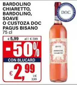 Il Gigante Pagus Bisano Bardolino Chiaretto offerta