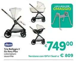 Ideal Bimbo Chicco Trio Bellagio 2 Gc Kory Plus offerta