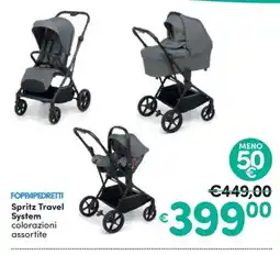 Ideal Bimbo Foppapedretti Spritz Travel System offerta