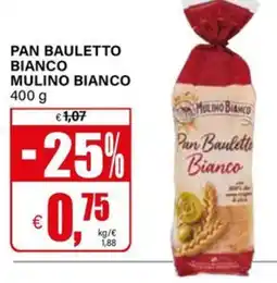 Il Gigante Pan Bauletto Bianco Mulino Bianco offerta