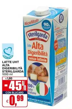 Il Gigante Latte Alta Digeribilità Sterilgarda offerta