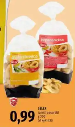 Emi Supermercati SELEX taralli assortiti offerta