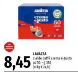 Emi Supermercati Lavazza cialde caffè crema e gusto offerta
