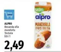 Emi Supermercati Alpro bevanda alla mandorla tostata offerta
