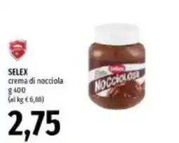 Emi Supermercati SELEX crema di nocciola offerta
