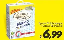 Iper Super Conveniente Spuma di Sciampagna Lavatrice Bianco puro offerta