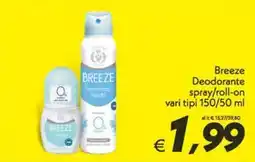 Iper Super Conveniente Breeze Deodorante offerta