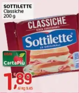 Crai Sottilette classiche offerta