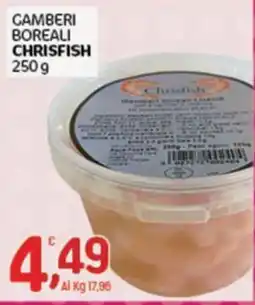Crai Gamberi boreali Chrisfish offerta