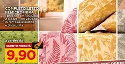 Alì Supermercati Completo letto in microfibra offerta